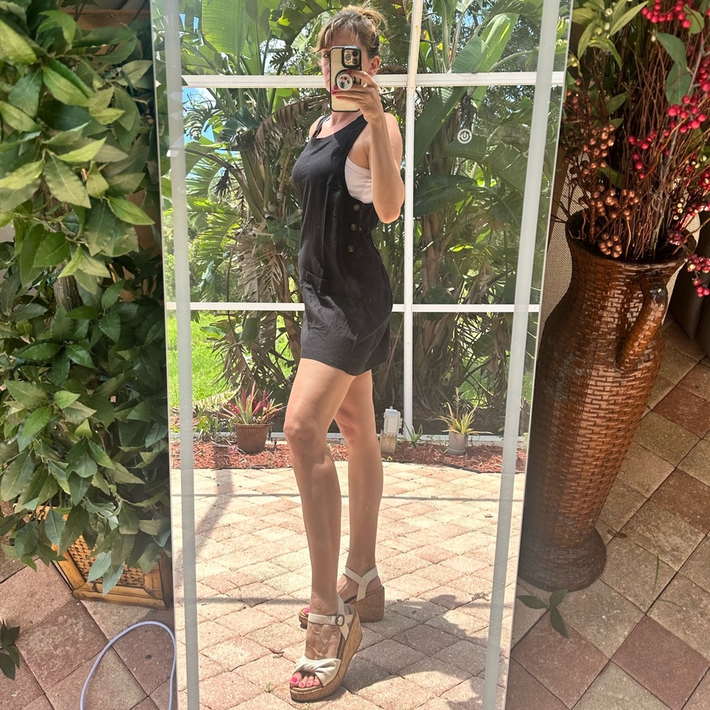 Tavik Black Mini Dress Size -Small